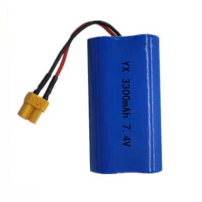 LFP Solar 18650 Rechargeable Lithium Ion Battery 7.4 V 2200mah Bank Type