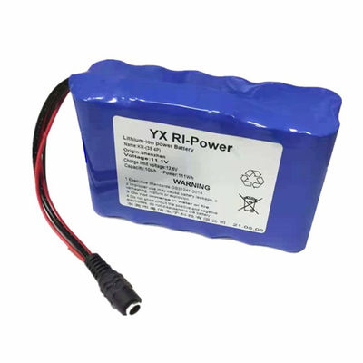 Overdischarge Li Ion Battery Pack , 12v Lithium Battery Pack 10000mAh